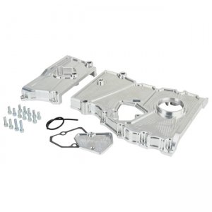 Honda Civic Timing Chain Cover - Skunk2 Racing - K Series Billet - Raw - `12-`15